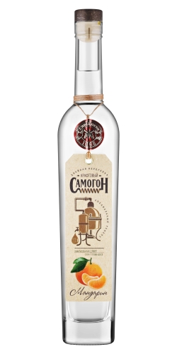 Настойка Крафтовый Самогон Мандарин
