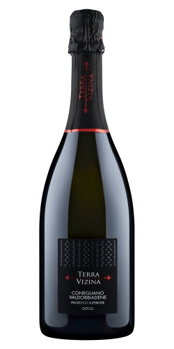 Игристое вино Терра Вицина Конельяно Вальдоббьядене Просекко Суперьоре Экстра Драй