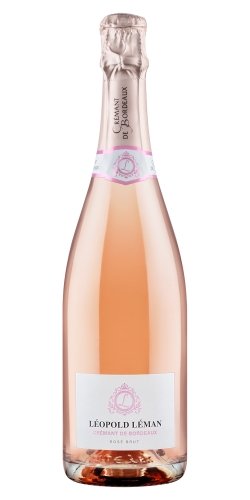 Игристое вино Леопольд Леман Креман де Бордо Розе Брют