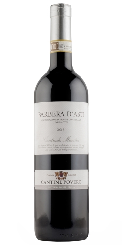Вино Кантине Поверо Барбера д’Асти Контрада Маэстра