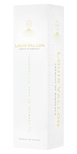 Игристое вино Луи Валлон Креман де Бордо Брют в п/у