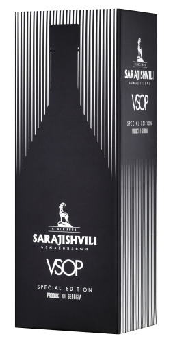 Коньяк Сараджишвили Black Edition VSOP в п/у