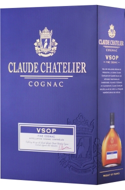 Коньяк Клод Шателье VSOP в п/у