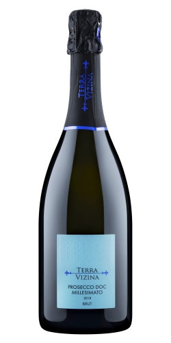 Игристое вино Терра Вицина Просекко Брют Миллезимато в п/у