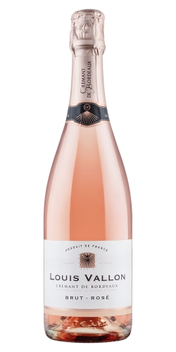 Игристое вино Луи Валлон Креман де Бордо Брют-Розе